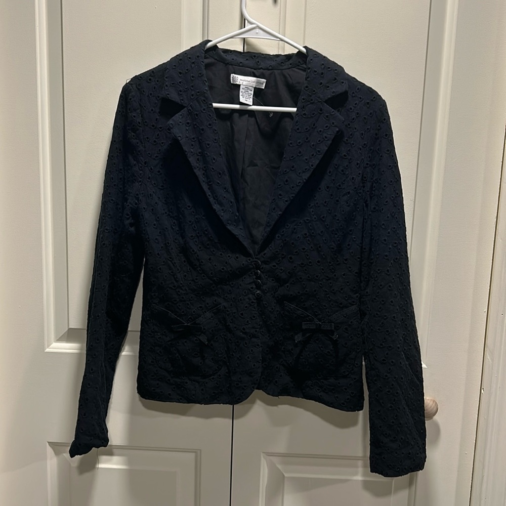 NWOT Woman’s Navy Blue Blazer SZ 10